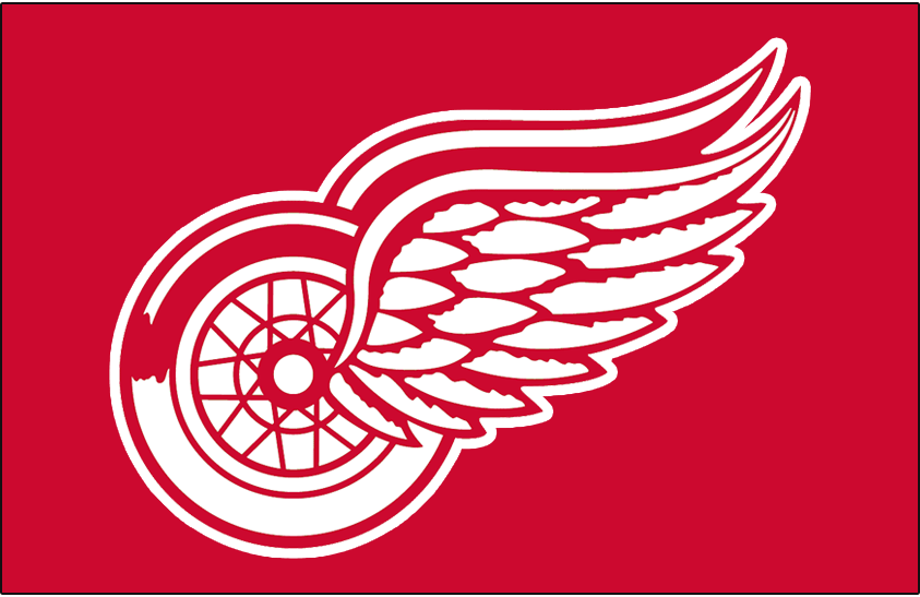 Detroit Red Wings 1982 83 Jersey Logo iron on paper